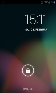 Android-Sperrbildschirm