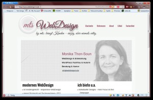 Webdesign-in.de mit JavaScript