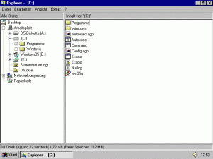 Windows 95 - Explorer