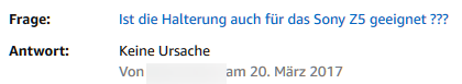 keine Ursache