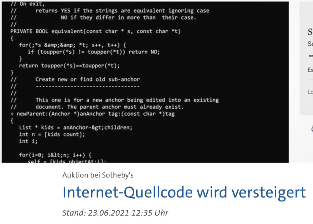 Sotheby's-Internetquellcode