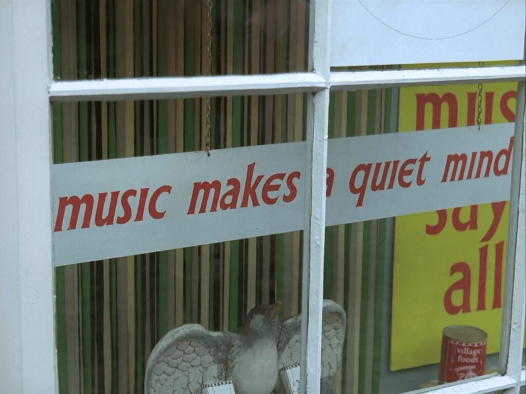 music makes a quiet mind