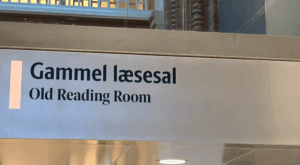 Gammel læsesal