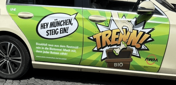 Hey München, rein in die Tonne! Hey München, rein in die Tonne!