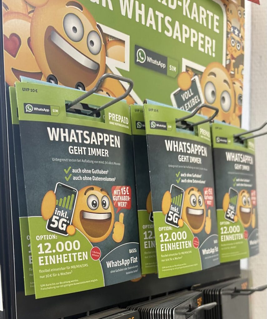 WhatsAppen bis zum Kotzen